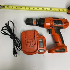 Black & Decker Firestorm 12v Quick Connect Cordless Drill 3/8 Battery Charger