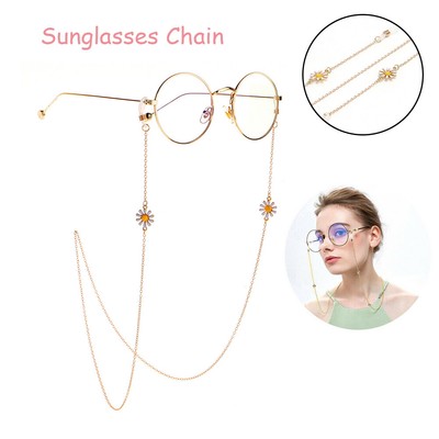 Black Bat Spectacles Metal Chain Holder Cord Lanyard Eyewear Rope Necklace Hot