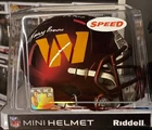 Larry Brown Autographed Commanders Speed Mini Helmet w/MVP - Beckett W Holo