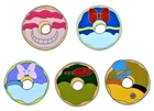 Character Donut Food Collection 5 Specific Disney Park Trading Pin Set Brand New