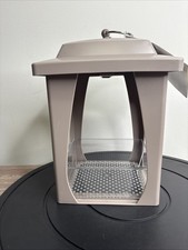 Nature's Way Dine-in Hanging Plastic Fly Through Bird Feeder with Roof 4 Cup