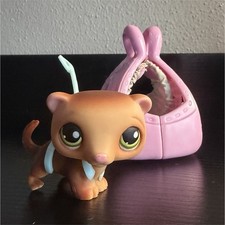 Littlest Pet Shop ferret #209 portable pet accessories