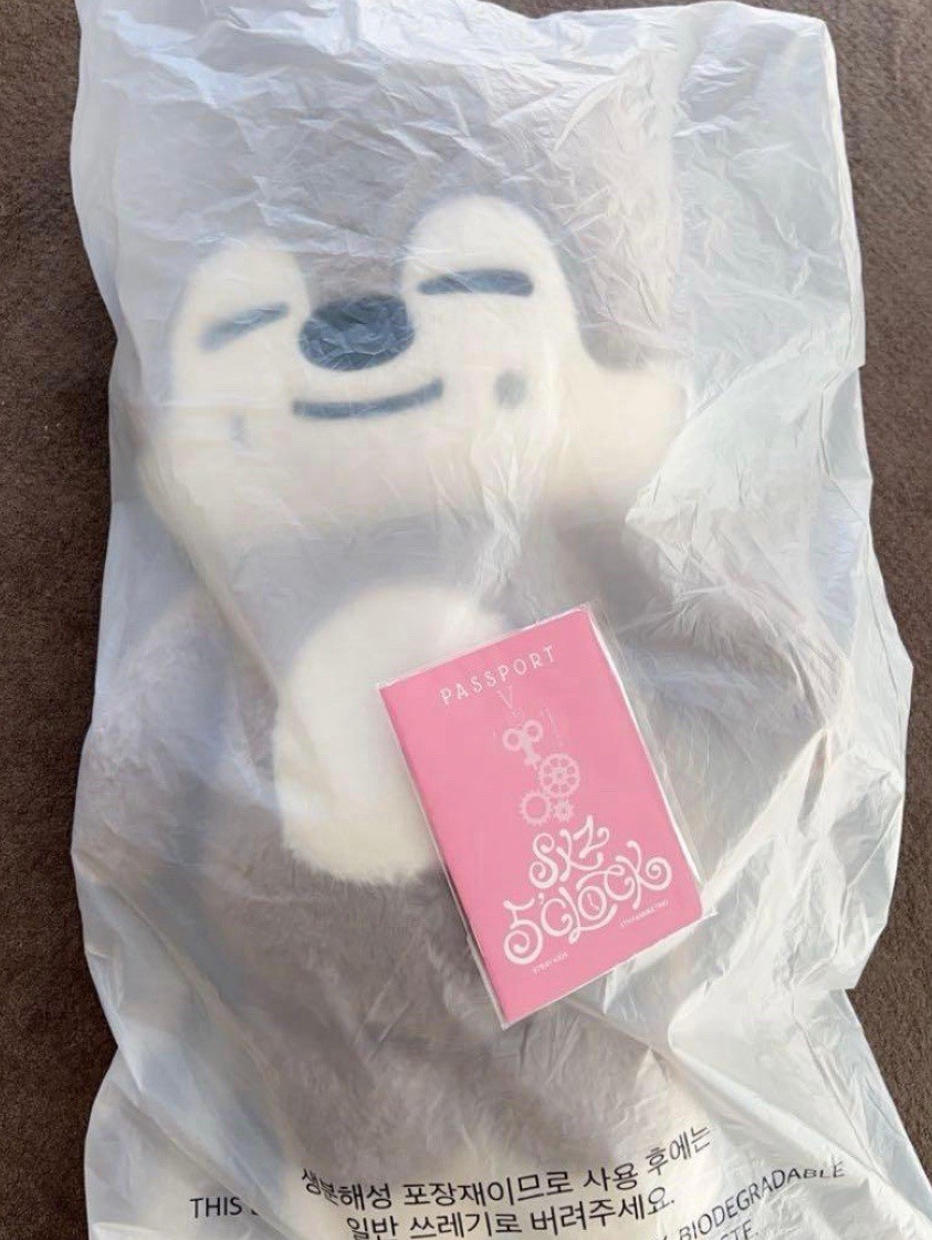 Stray Kids SKZOO Wolf Chan Plush Doll 60cm Teddy Bear Ver Official