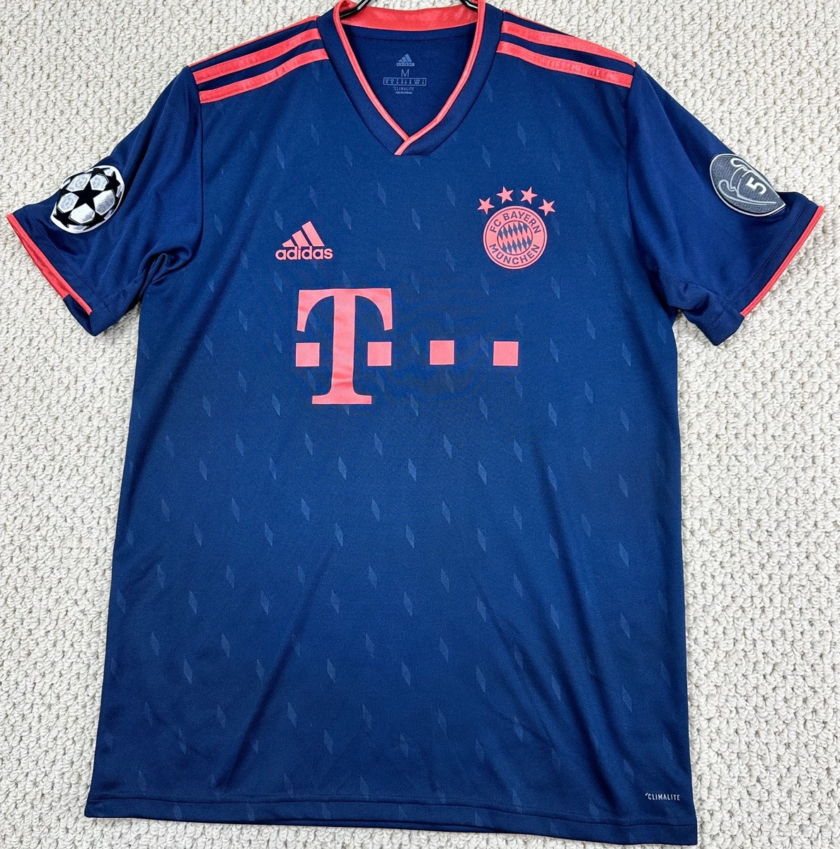 Bayern Munich Blue International Club Soccer Fan Shirts for sale