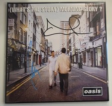 OASIS (What’s the Story) Morning Glory? LP –SIGNED by Liam & Noel Gallagher– COA