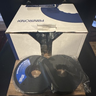 Genuine Printronix Extended Life Text Ribbon, 6 Pcs - Open Package