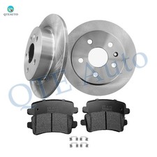 6P Rear 292mm Brake Disc Rotors-Ceramic Brake Pad For 2013-2015 Chevrolet Malibu