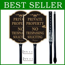 Decorative Private Property Signs Bundle