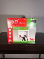 Oatey Quadtro 38528 Washing Machine Outlet Box With PEX Crimp Valves