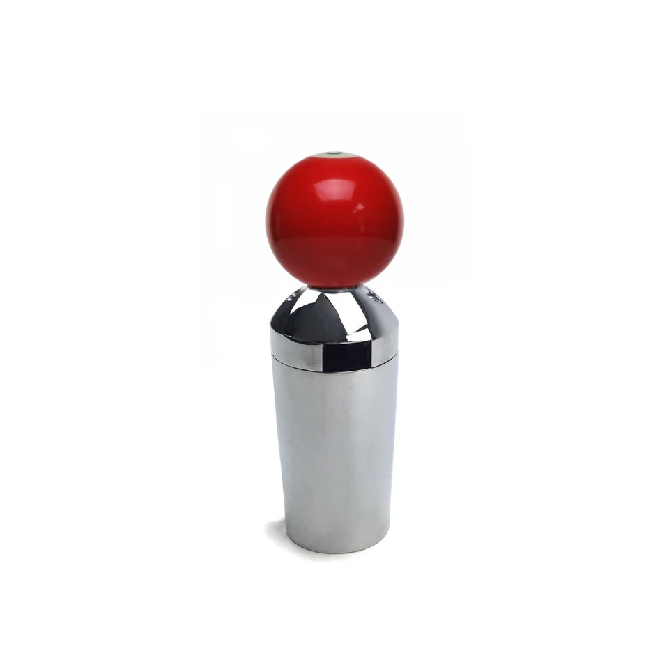 Red 3 Pool Ball Shift Knob Kit 13 15 18 Eaton Fuller Peterbilt Freightliner  - Image 2 of 4