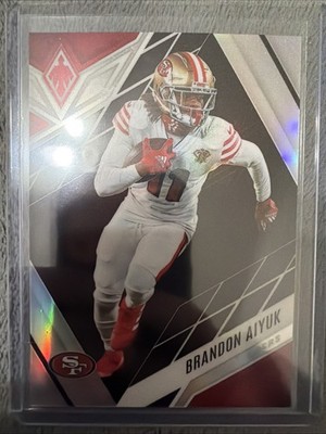 2022 Panini Phoenix Brandon Aiyuk #54 Black /10 — 07/10