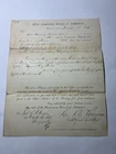 1865 Civil War KENTUCKY 12th US Colored Heavy Artillery Regiment Document