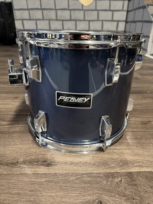 Peavey International 12'' blau Rack links Samll Tom Akustik Schlagzeug Set 6 Lug