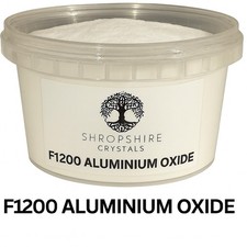 Shropshire Crystals Aluminium Oxide F1200 (1kg Tub)  For All Makes Rock Tumblers