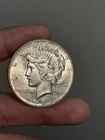 1935- P Peace Silver Dollar AU+