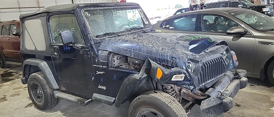 Jeep Wrangler 2002 transmisión automática fabricante de equipos originales 124 k millas (LKQ ~ 436915504) Foto 2 de 4