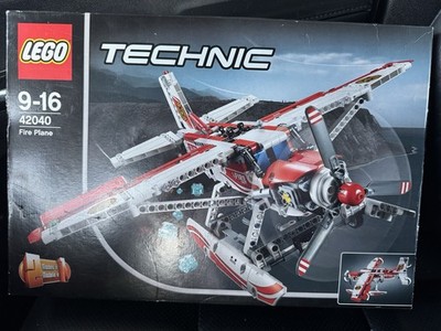 LEGO Technic Fire Plane 42040 2 in 1 Complete Set 578 pcs 9-16 Box