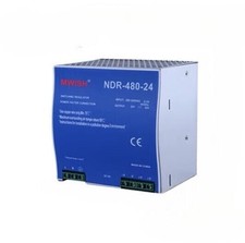1PCS Meanwell NDR-480-24 V20A480W AC to DC track switching power supply new