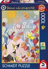 NEW Schmidt  Jigsaw Puzzle 1000 Pieces Rosina Wachtmeister Striped Kitten