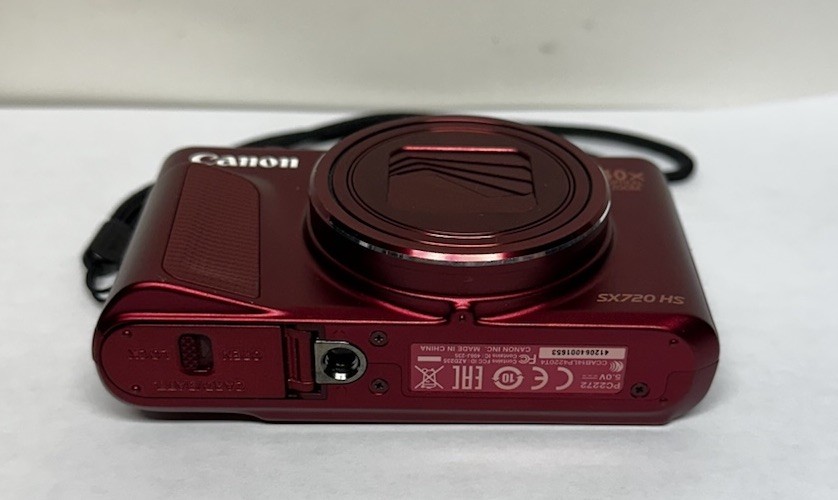 Canon PowerShot SX720 HS Digital Camera - Red for sale