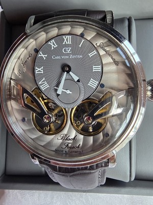 Carl von Zeyten -Black Forest  CVZ0017SGYS Armbanduhr Original NEU OVP
