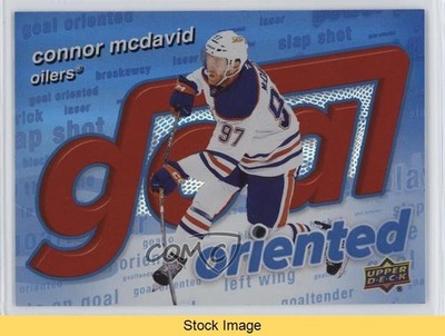 2025-26 Upper Deck Series 1 Goal Oriented Connor McDavid #GO-11 READ 1g0s