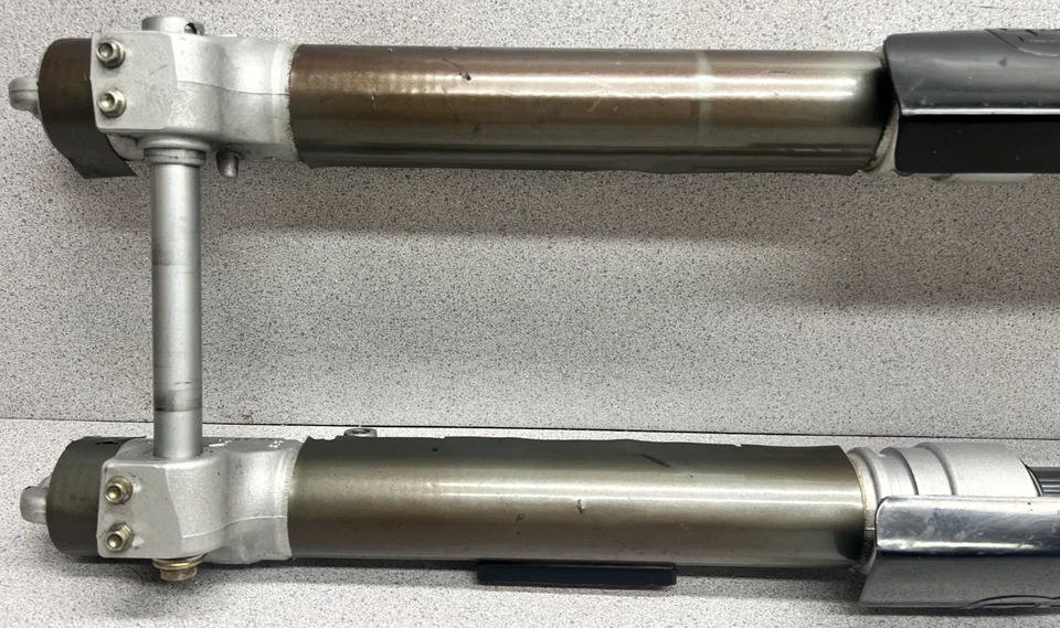 AMORTIGUADORES HORQUILLA DELANTEROS HUSQVARNA TE610SM TE 610 SM SUPER MOTO 2000 DE COLECCIÓN Foto 4 de 4