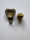 1986 GI JOE ARAH SERPENTOR HEAD & COWL PART LOT ORIGINAL ACCESSORY