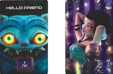 McDonald's KPOP Demon Hunters Huntrix Meal Holographic Cards Hello Friend