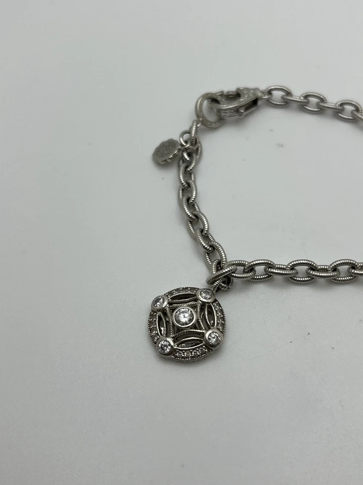 Sterling Silver Tacori Bracelet 7" - Image 2 of 4