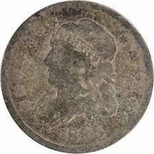 1835 Bust Silver Half Dime G Uncertified #950