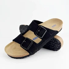 Multicolor Birkenstock Arizona Soft Footbed Suede Leather Sandals