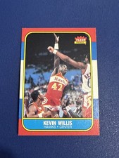1986-87 Fleer - Kevin Willis Rookie Card  #126. rookie card picture