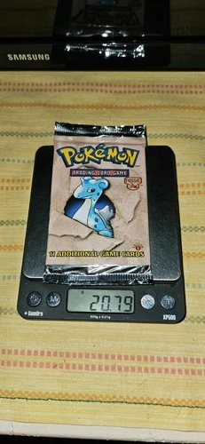 Pokemon 1st Edition Fossil Set Sealed Booster Pack 20.78 Grams Auction!