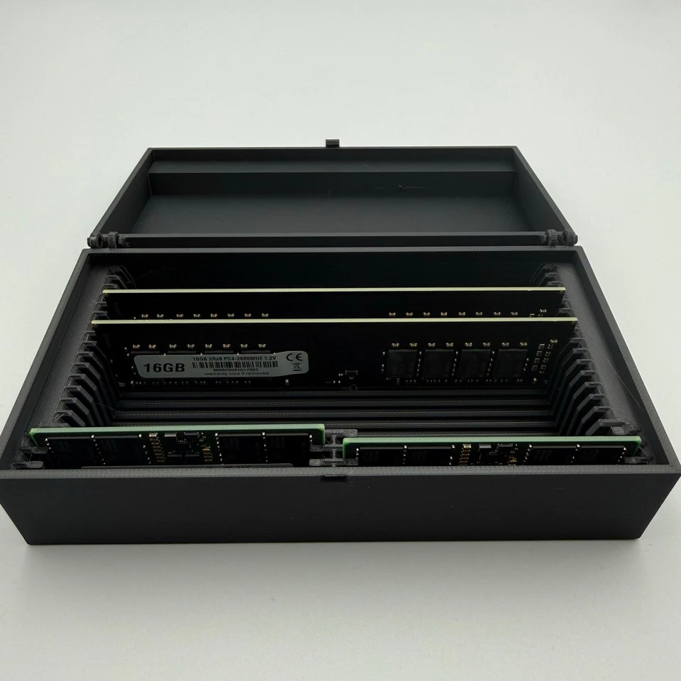 Estuche de almacenamiento para memoria RAM (DIMM/SODIMM) de escritorio y portátil Foto 3 de 4