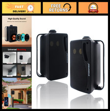 200W Waterproof Bluetooth Speakers - 3.5 Inch Wall Mount for Patio Deck