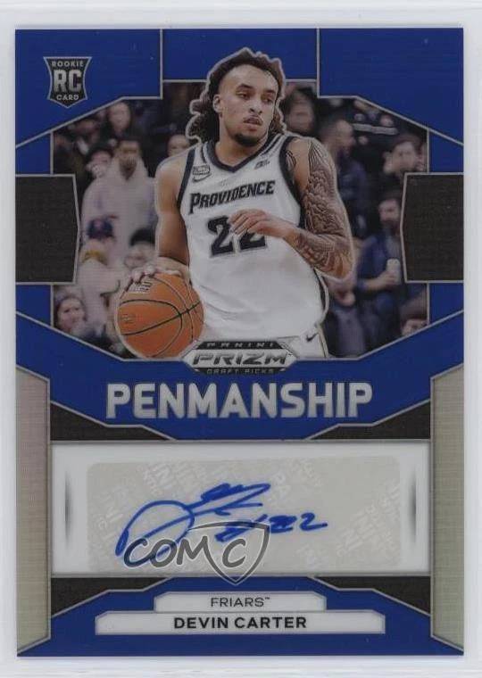 Devin Carter trading card