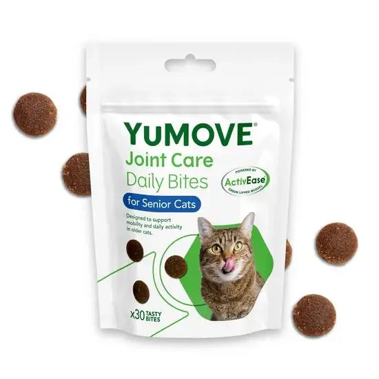 YuMOVE Joint Care Daily Bites for Senior Cats 30 Tasty Bites