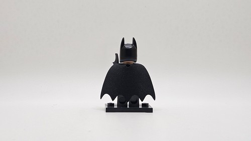 LEGO minifigure Batman sh0089 DC Super Heroes 76012 tuta grigio scuro con finiture nere - Foto 3 di 6