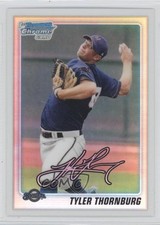 2010 Bowman Draft Chrome Draft Picks Refractor Tyler Thornburg #BDPP10 0c6