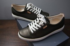 ECCO Soft 7 Leather Sneaker Lace Up Casual Co...