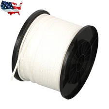 3/16 in  × 500Ft Hollow Braid Polypropylene Rope for Camping Flag Pole Outdoor