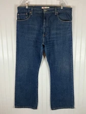Levis 517 Mens Jeans Size 40x30 Blue Medium Wash Bootcut Western Rodeo Cowboy