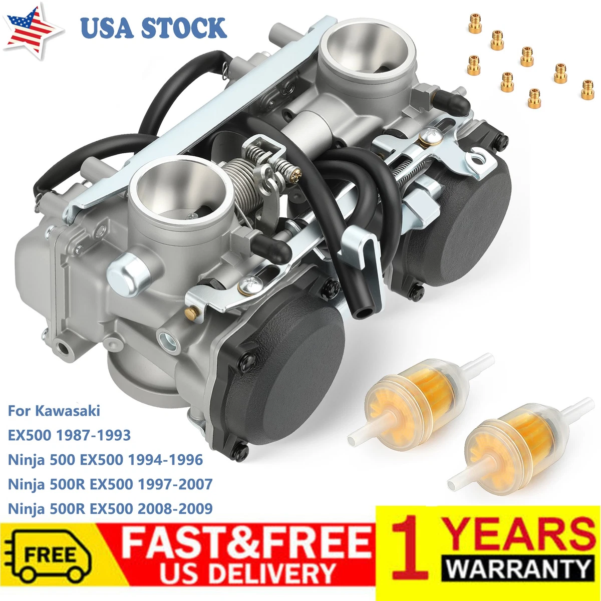 Motorcycle Parts for 1991 Kawasaki Ninja 500 for sale | eBay