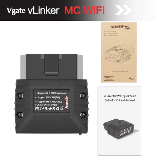Escáner OBD2 para automóvil Vgate vLinker MC WiFi ELM327 lectores de códigos de diagnóstico Android - Imagen 7 de 7