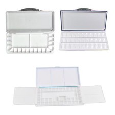 Watercolor Palette Airtight Empty with Lid Large Capacity Watercolor Paint