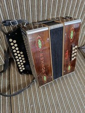 Organetto Vintage Hohner ERIKA - 8 Bassi, 25 Bottoni - Ottime Condizioni V.Video