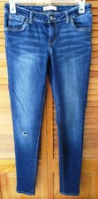 LEVI'S 710 SUPER SKINNY JEANS Blue Denim Stretch Adjustable Waist Girls 16 Reg.