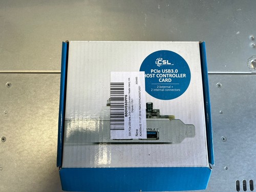 CSL 4 Port (2 externe 2 interne) PCIe USB 3.0 Hostkarte