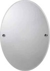 Croydex 'Flexi-Fix' Worcester Bathroom Mirror, Easy Fit No Drilling No Tools
